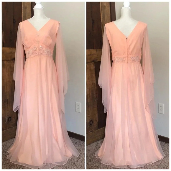 Vintage Maxi Dress Women - Picture 4 of 10